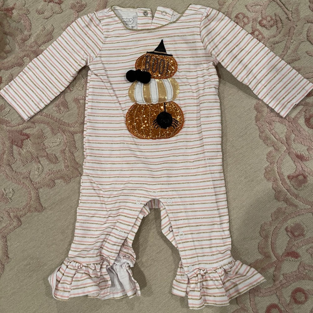 Baby Girl Halloween Romper
